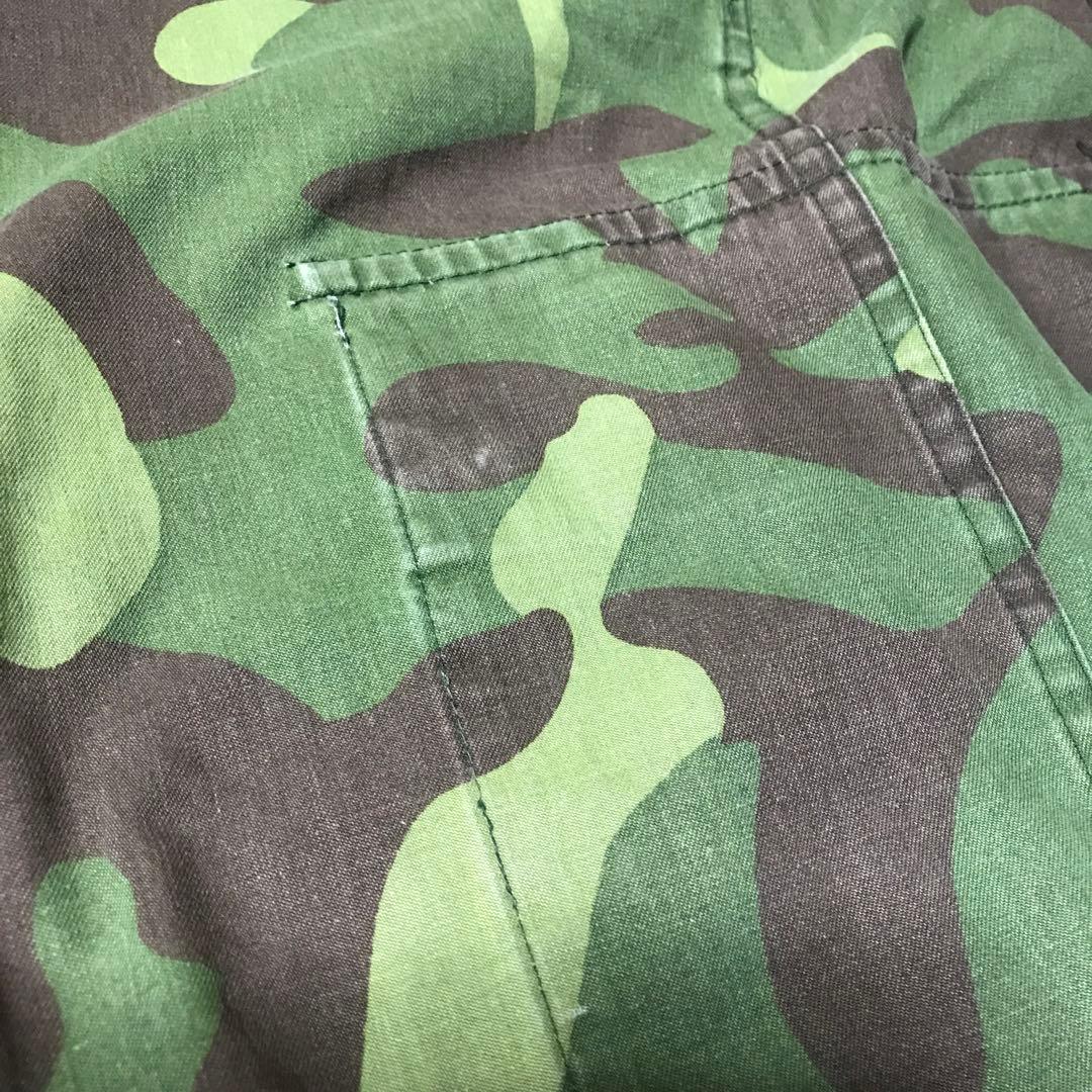 フィンランド軍　M62 オーバーパンツ　カモ　迷彩　ミリタリー　ビンテージ