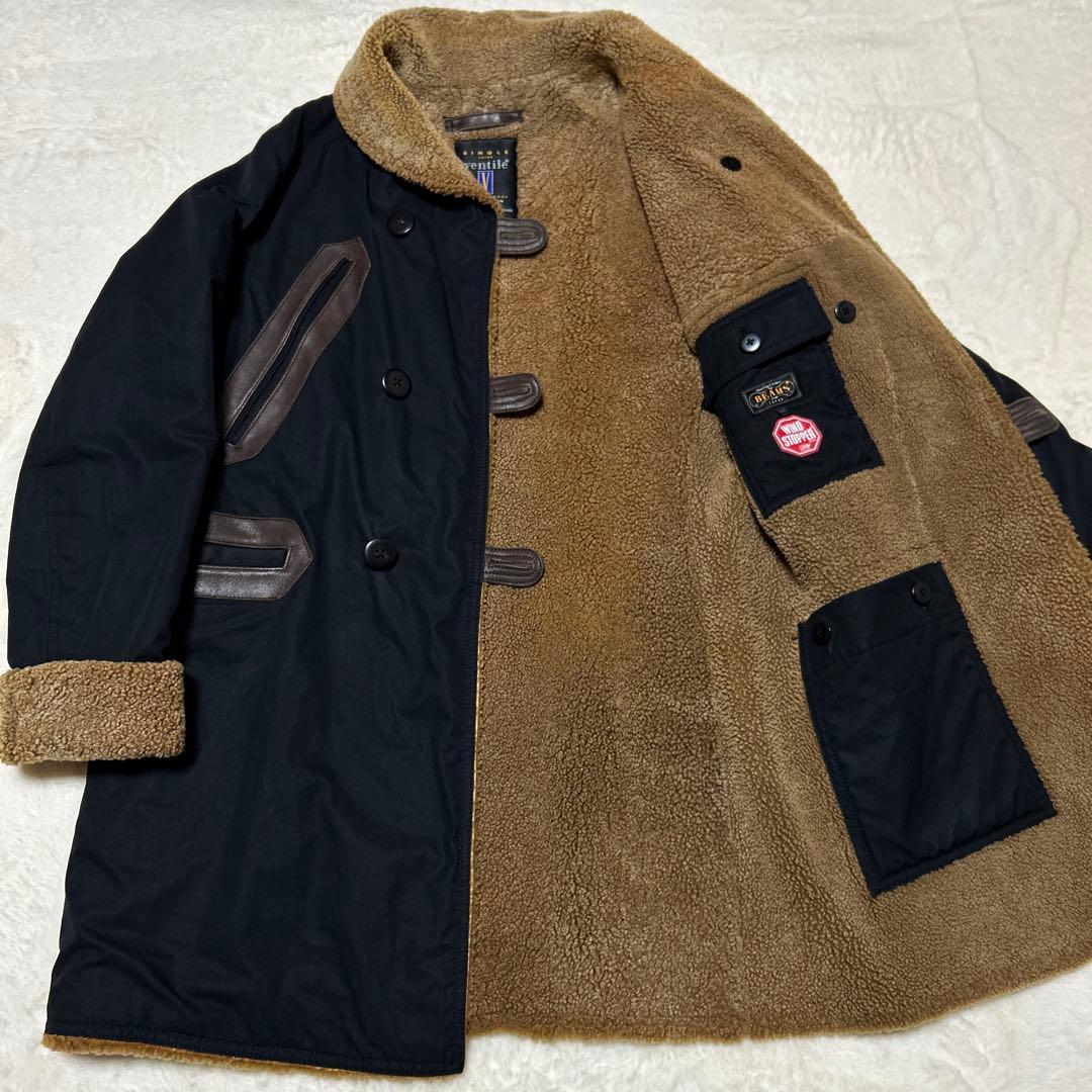 BEAMS+ ビームスプラス リアルムートンコート XL 羊革 モッズコート