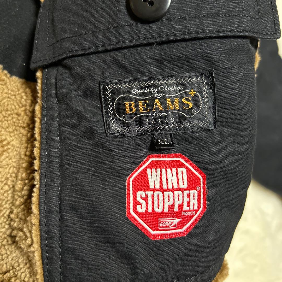 BEAMS+ ビームスプラス リアルムートンコート XL 羊革 モッズコート