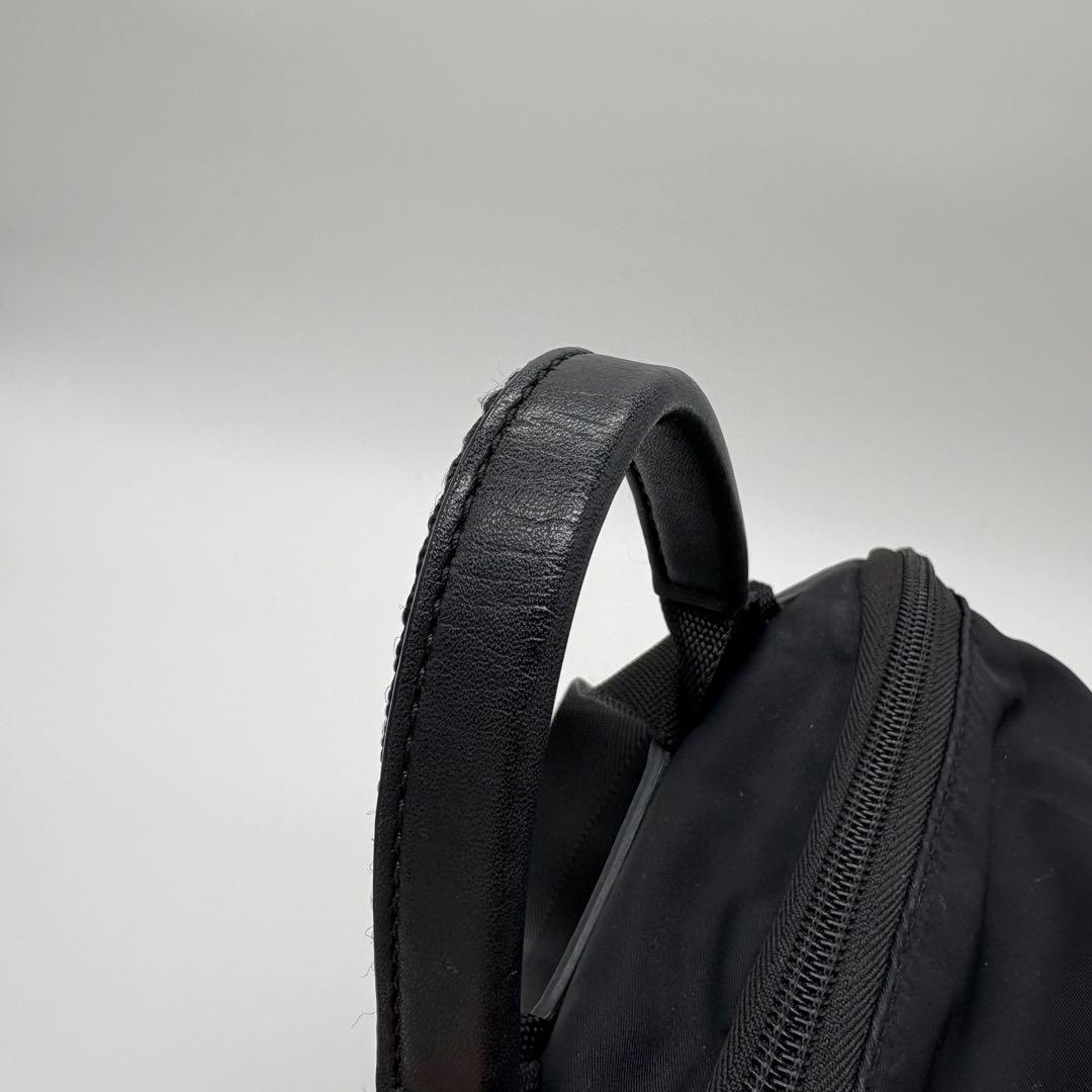 美品✨トリーバーチ リュックサック A4可 多収納 軽量 ナイロン ブラック