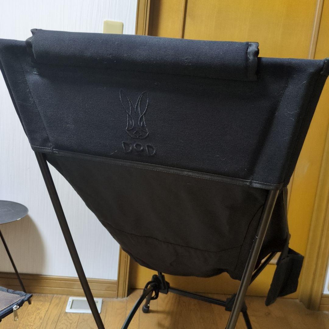 DoD ヤバイッス　ブラック　キャンプチェア