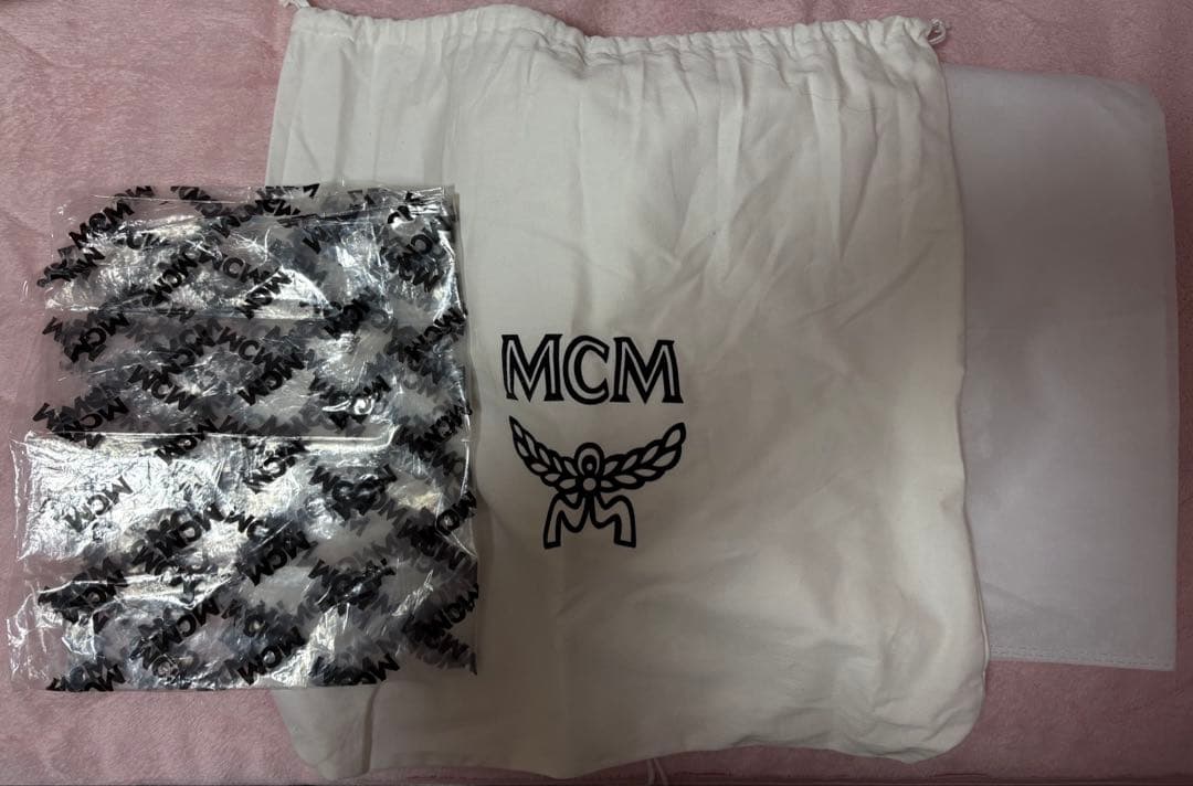 MCM パウダーピンク リュック スモールサイズ