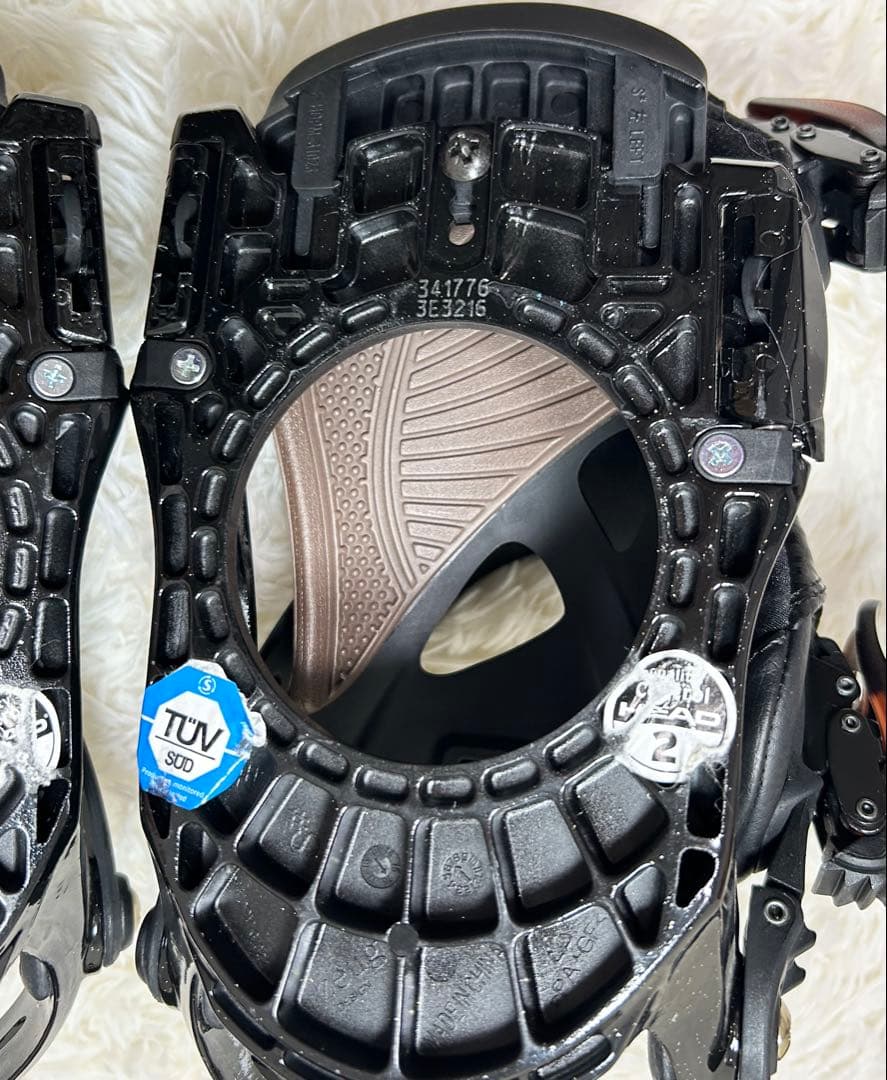 head スノーボードビンディング S スノボ　ブラック　ブラウン