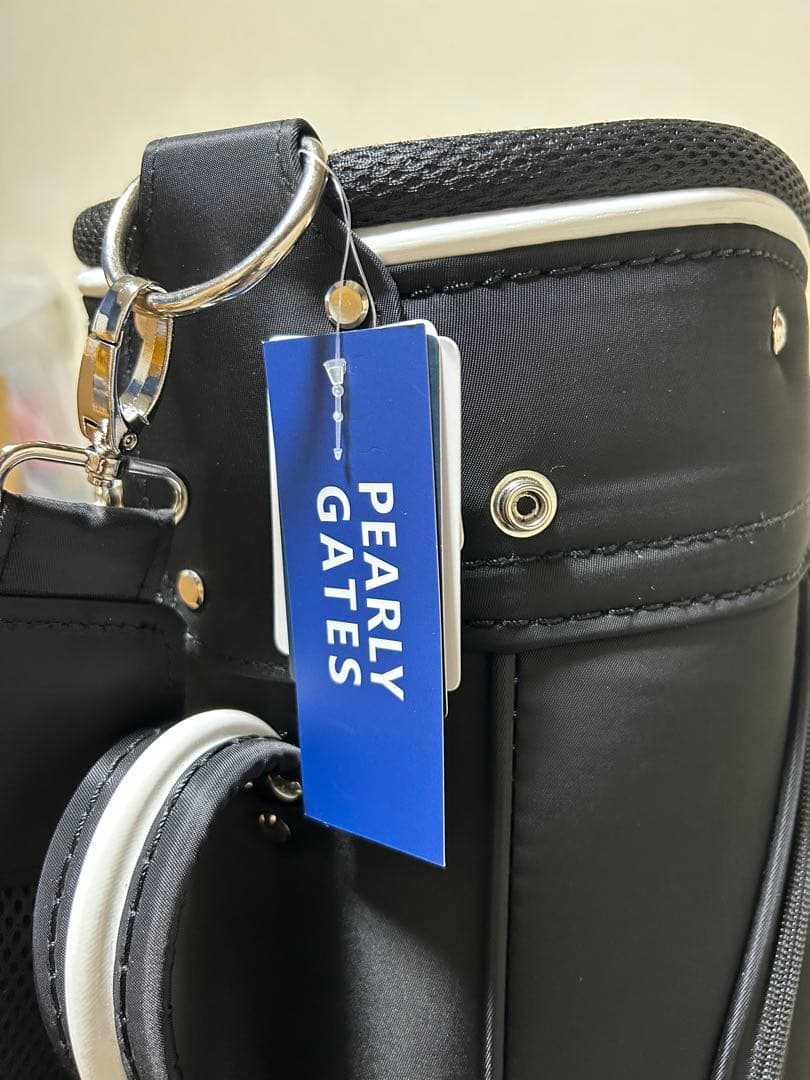 PEARLY GATES スマイリーフェイス キャディバッグ キャスター付 - メルカリ