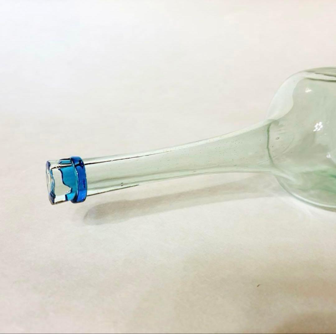 横山秀樹　一輪挿し　吹きガラス