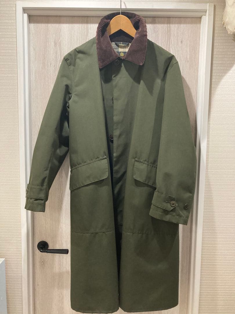 バブアー　シングルブレステッドコート　サイズ38