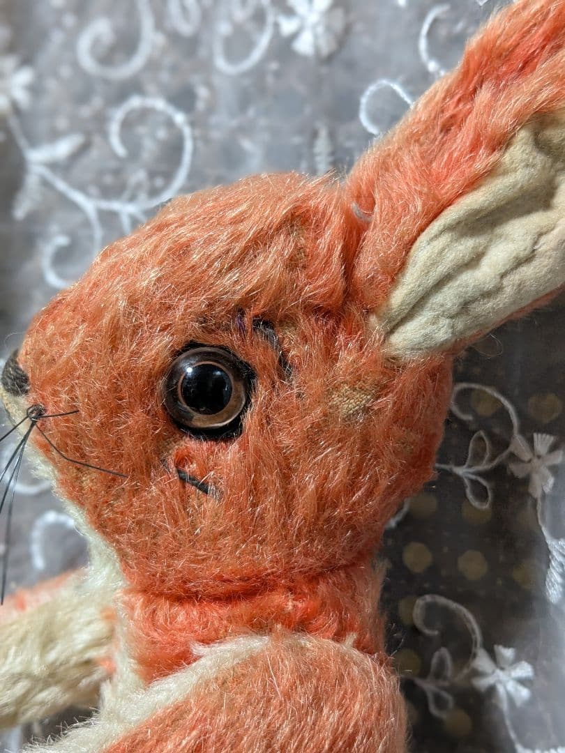 アンティークうさぎぬいぐるみ