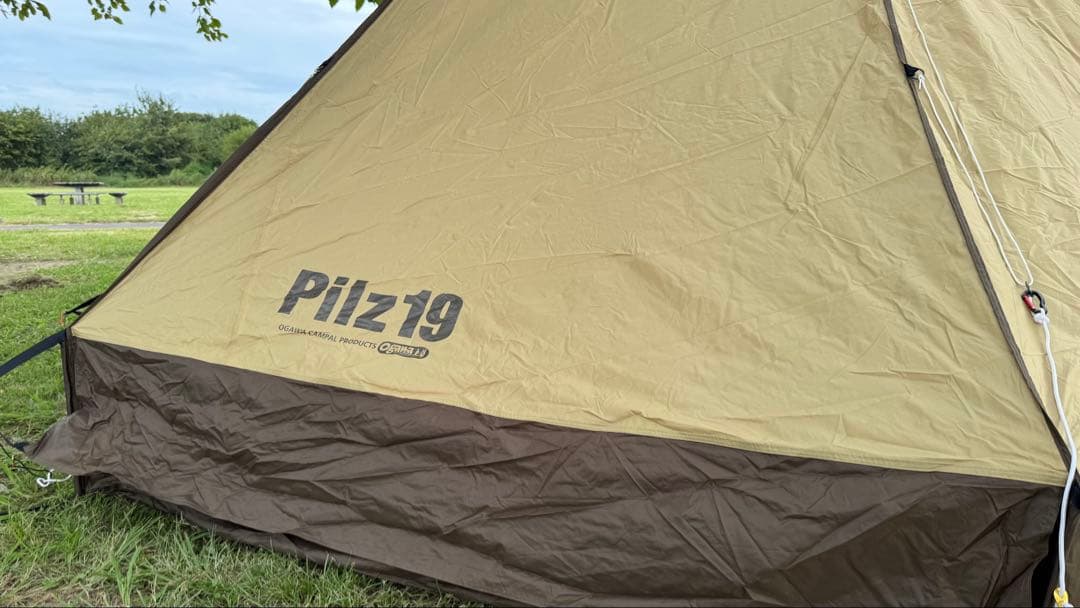 値下げ！ogawa piltz オガワ　ピルツ19 中古　モノポールテント