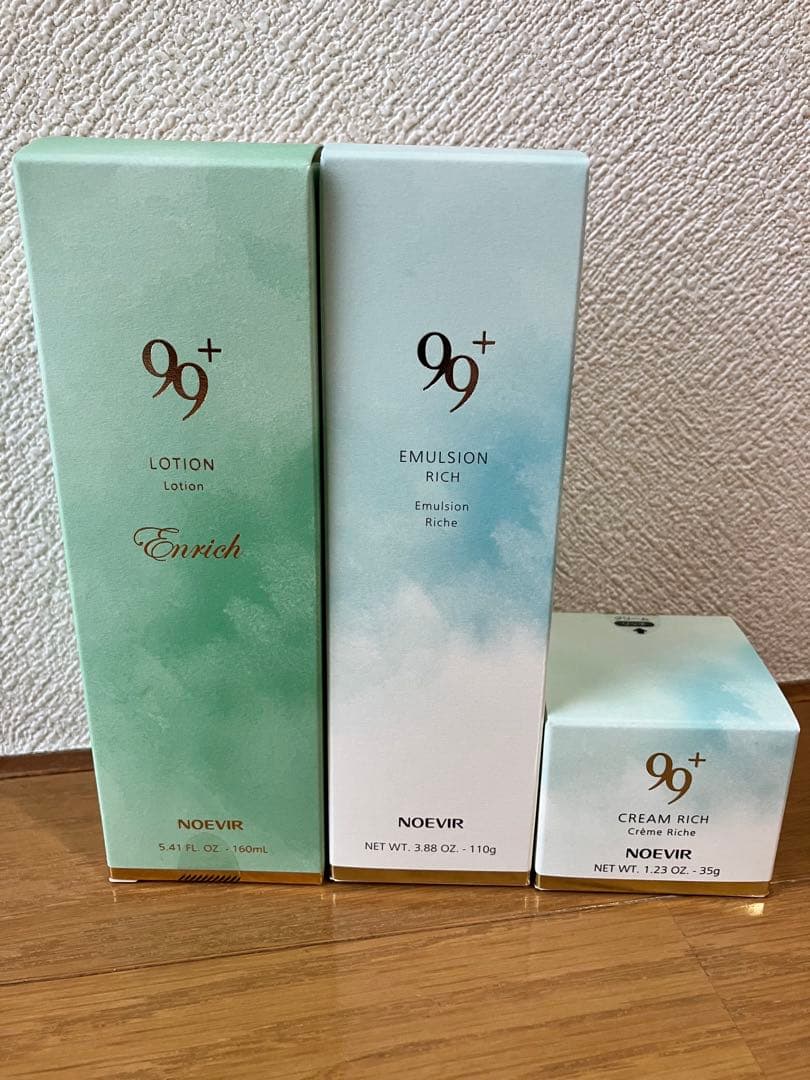 ノエビア99プラスエンリッチローション&ミルクローション&クリーム