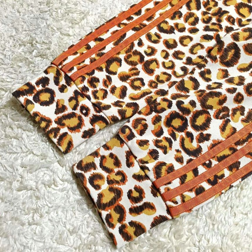 【未使用】adidas JEREMY SCOTT トラックジャケット レオパード