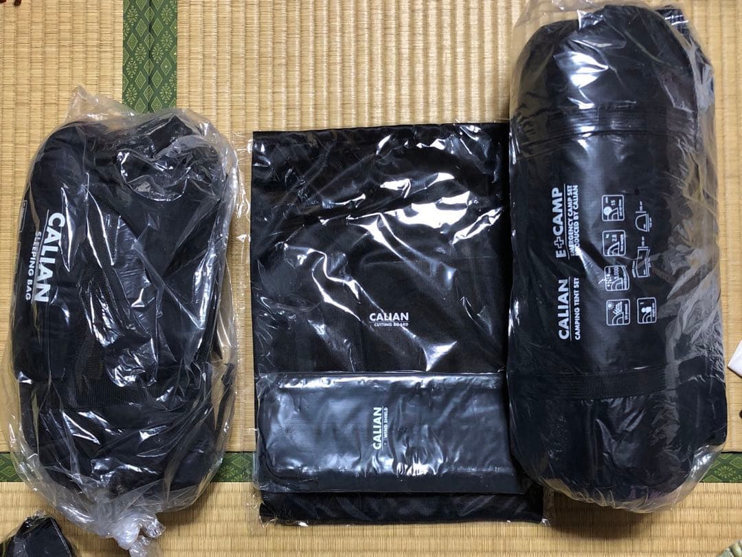 YUSUKEキャンプギア完全セット CALIAN E+CAMPソロキャンプ