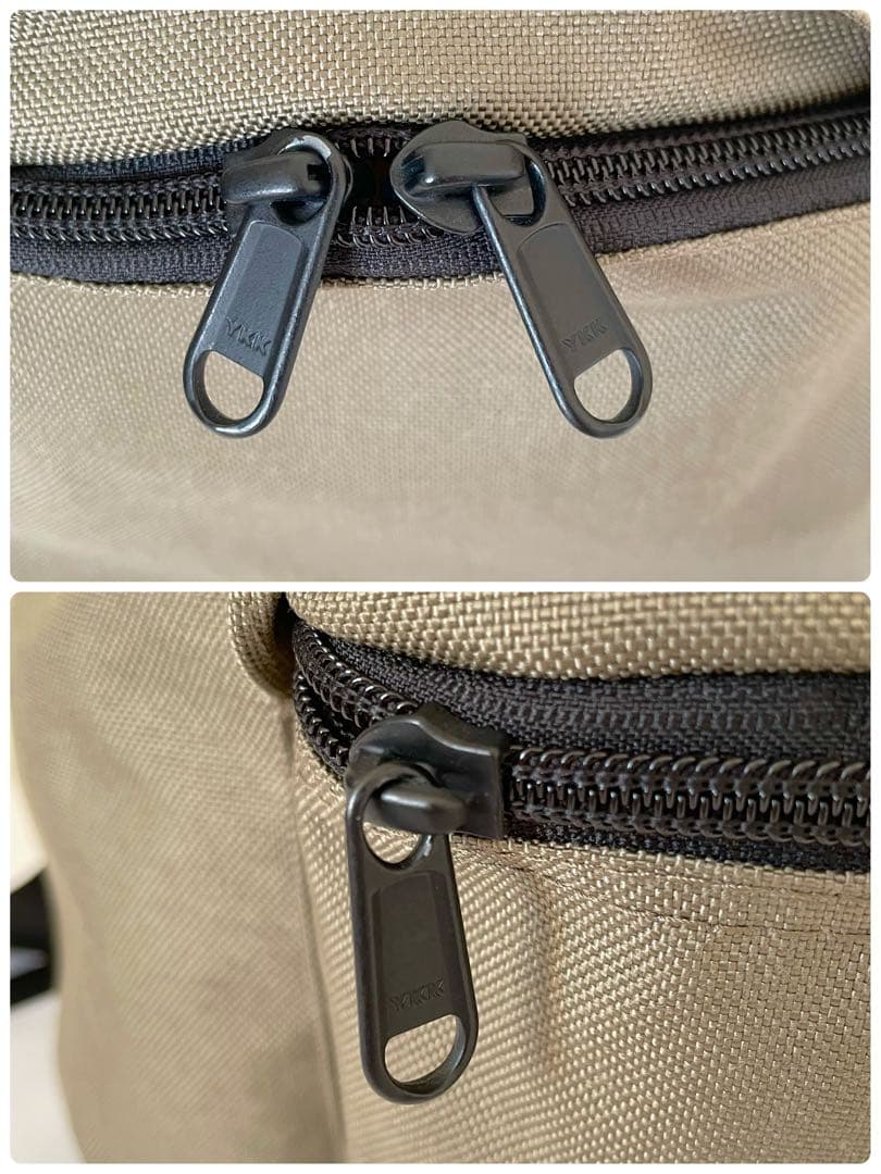 【美品】エルベシャプリエ　946C コーデュラナイロン　デイパックL ベージュ