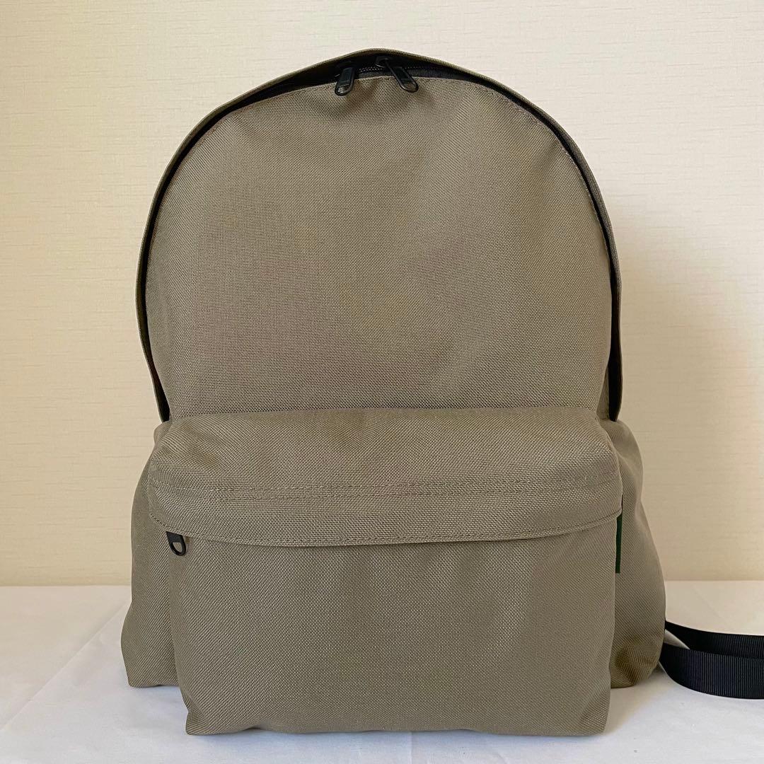 【美品】エルベシャプリエ　946C コーデュラナイロン　デイパックL ベージュ