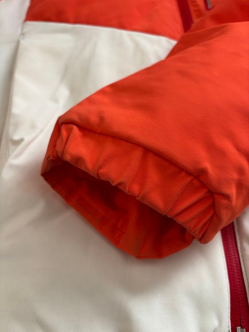 DESCENTE S.I.O.concept スキーウェア L オレンジ／白