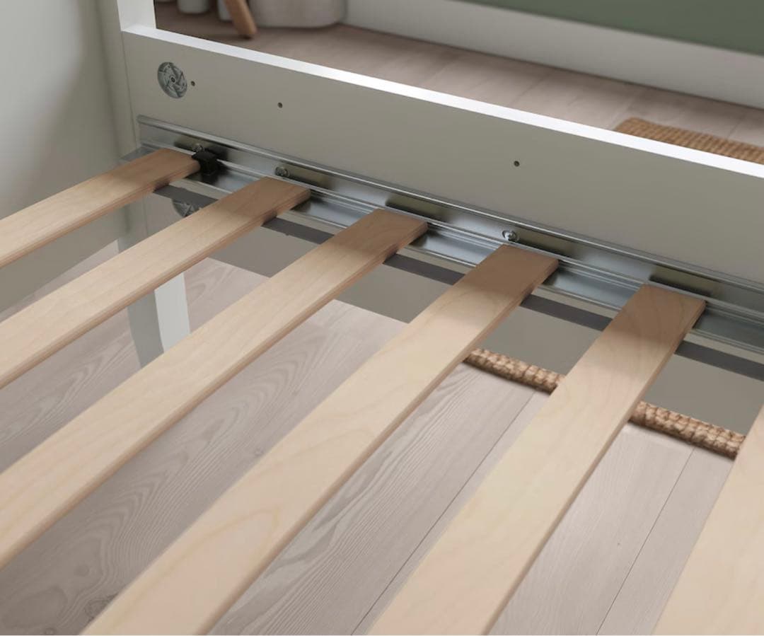 2月掲載終了【IKEA/HEMNES】引き取り限定‼︎ベッドフレーム&他2点