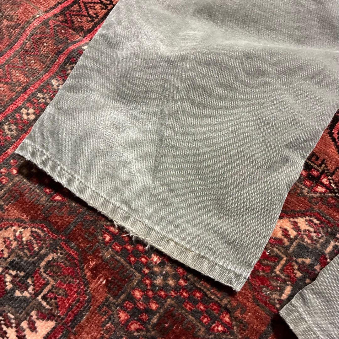 鬼フェード 90S USA製 carhartt ダブルニー モスグリーン