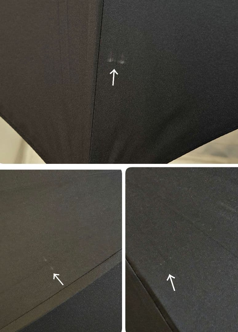 美品　FOX UMBRELLAS　フォックスアンブレラズ　長傘　ブラック