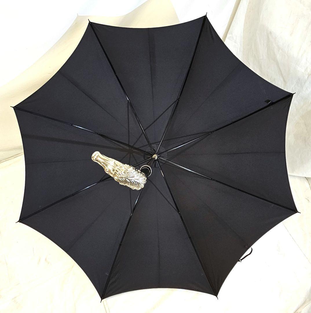 美品　FOX UMBRELLAS　フォックスアンブレラズ　長傘　ブラック