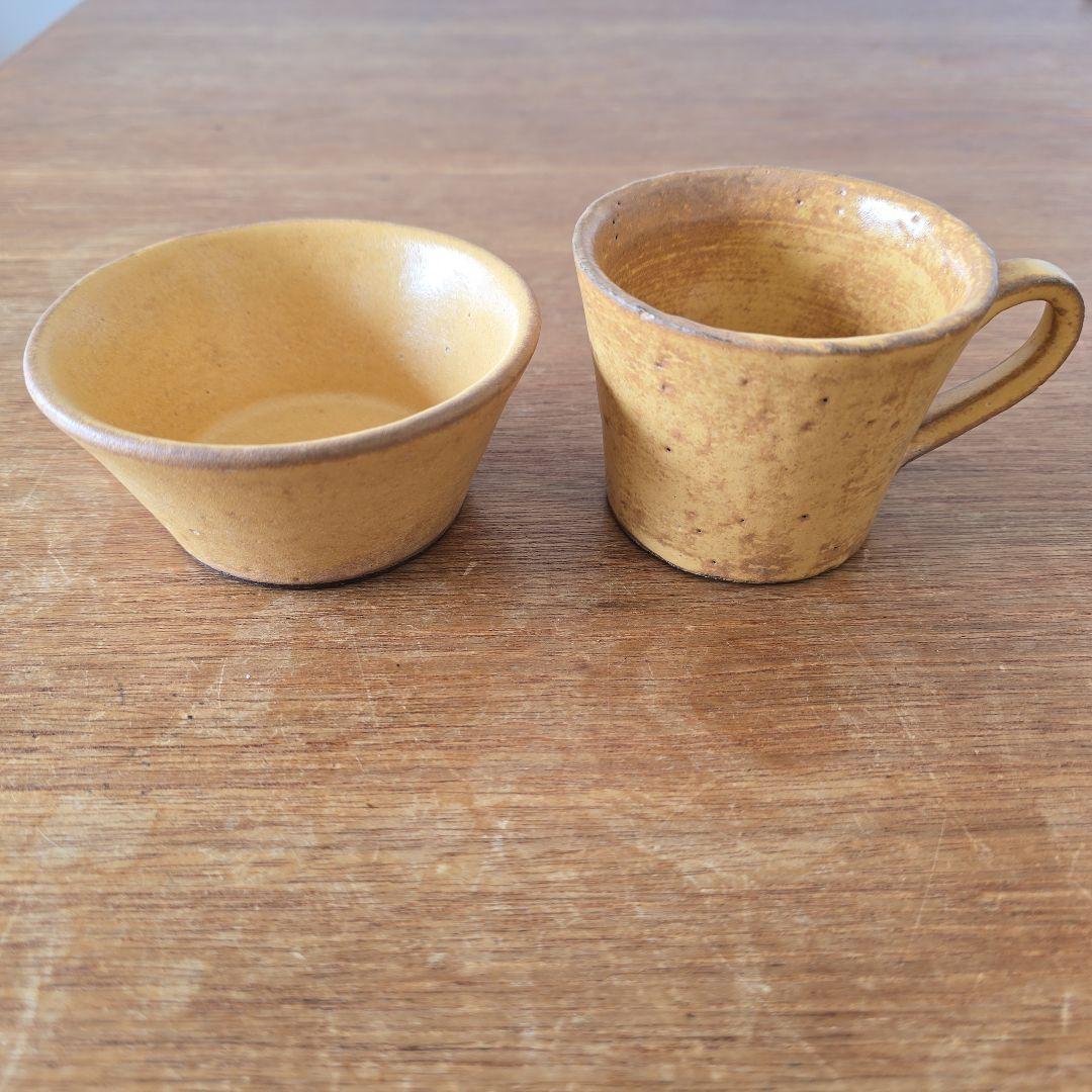 小澤基晴 淡黄 入れ子3寸 カップ used - メルカリ
