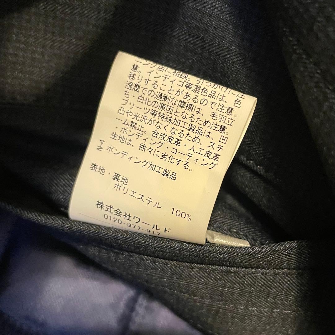 【新品・タグ付き】TAKEO KIKUCHI ステンカラーコート　ネイビー　33