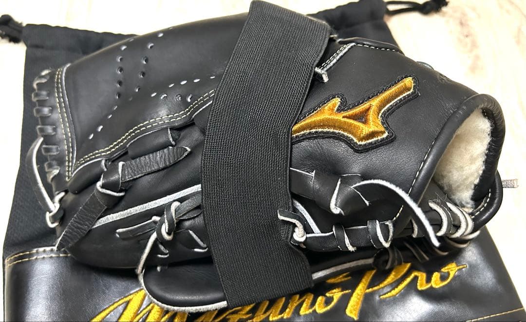 軟式グローブ ミズノプロ 左利き 投手 お手入れセット