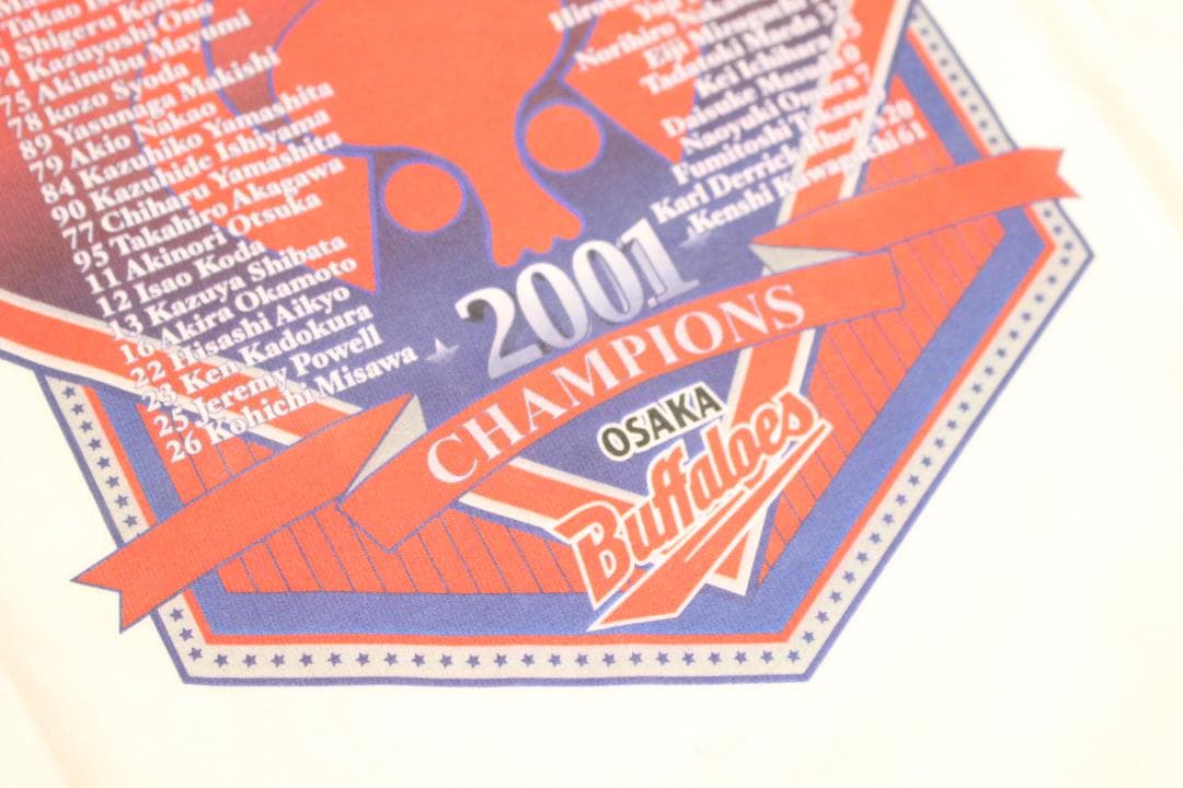 【デッドストック】メンズXL　ヴィンテージ　大阪　近鉄　バファローズ　優勝記念