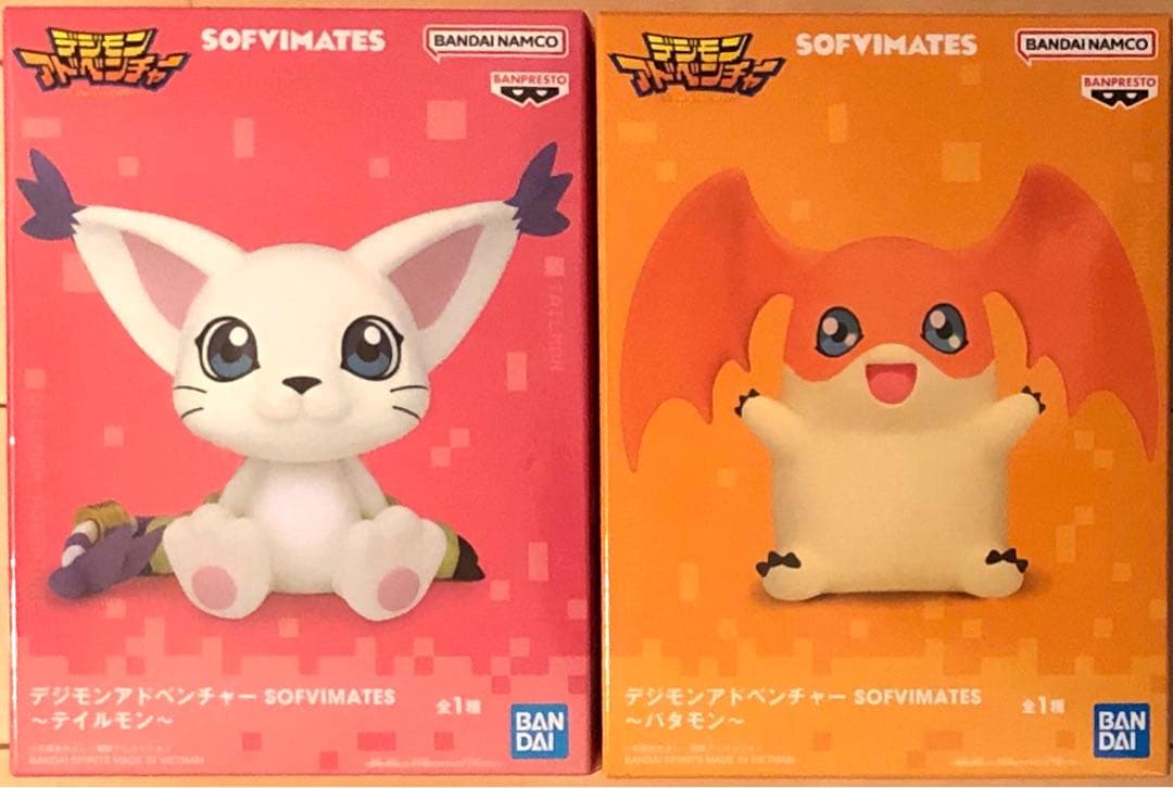デジモンアドベンチャー SOFIMATES パタモン テイルモン 2種セット