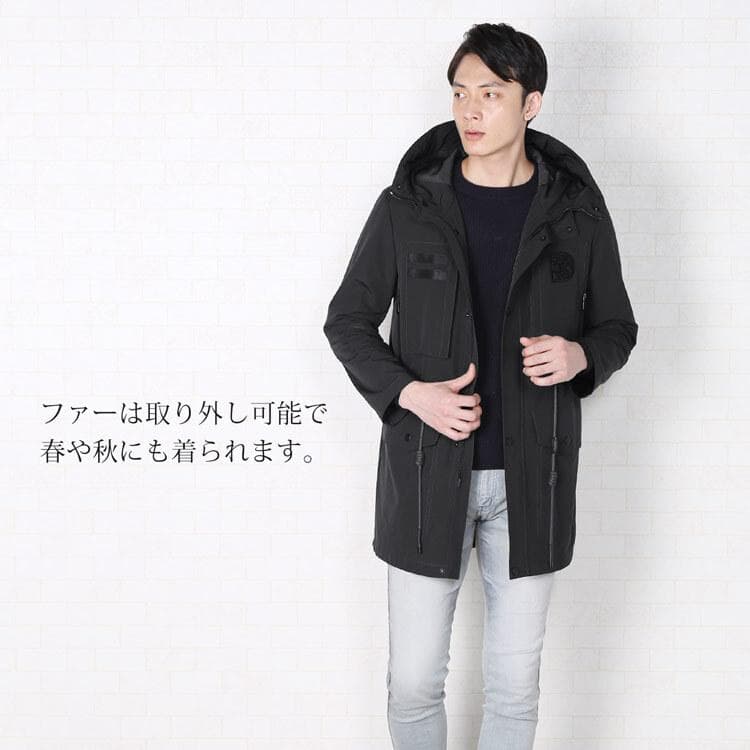 未使用級✨ ミンク ファー コート 毛皮 2way ジャケット お兄さん系