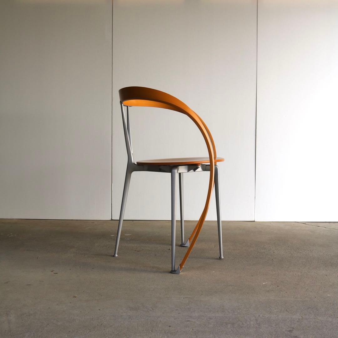 カッシーナ　リバースアームチェア　アンドレアブランジ　ミッドセンチュリー