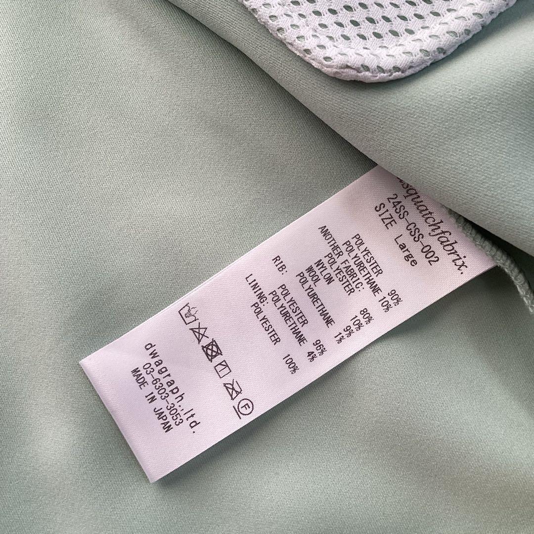 【美品】Sasquatchfabrix トラックジャケット 24ss レース L