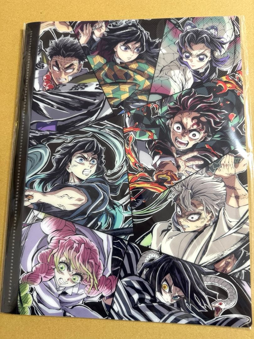 鬼滅の刃 柱稽古編 全集中展 エンドロールクリアファイルホルダー