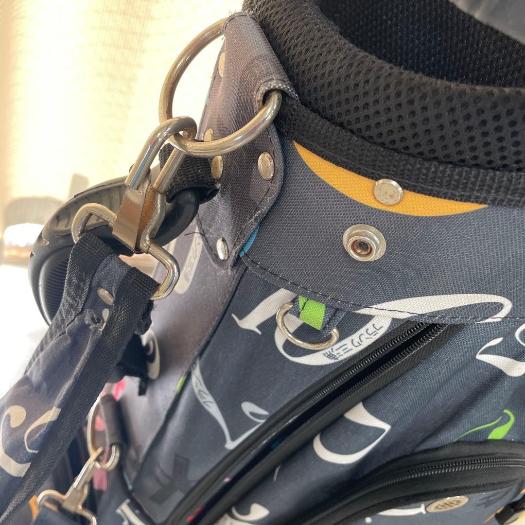 フランク三浦　ゴルフバッグ スタンドタイプ　中古