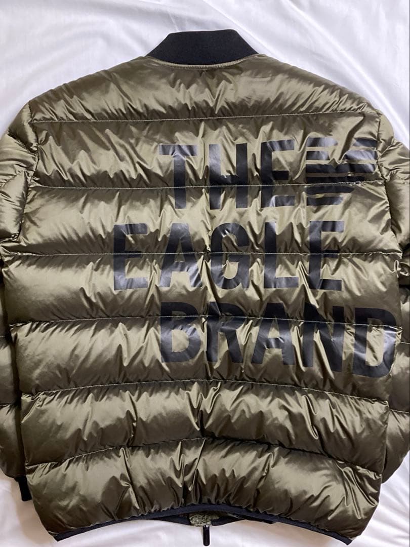 【超美品】エンポリオアルマーニ EAGLE BRAND LOGO ダウン　#46
