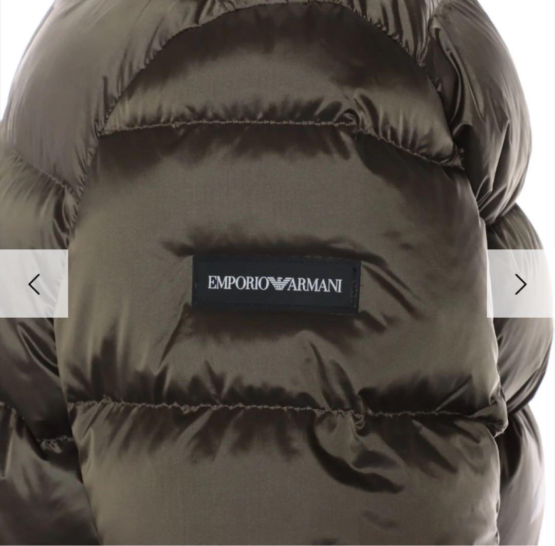 【超美品】エンポリオアルマーニ EAGLE BRAND LOGO ダウン　#46