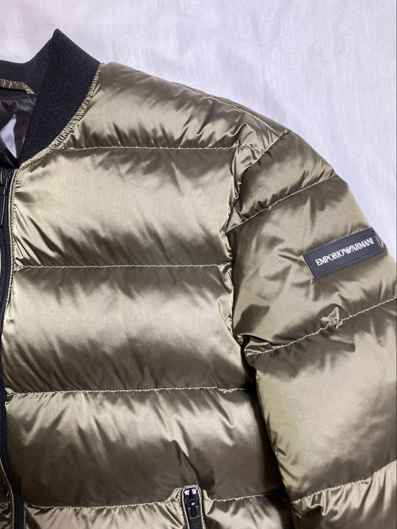【超美品】エンポリオアルマーニ EAGLE BRAND LOGO ダウン　#46
