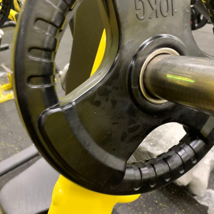 50mm ラバープレート　10kg 5kg 2.5kg 1.25kg 各2枚