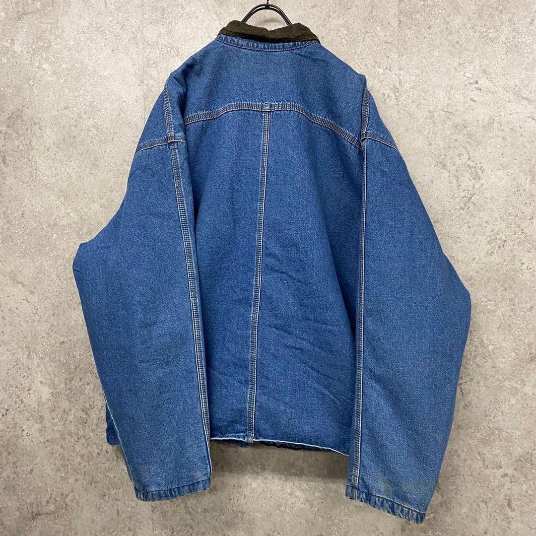 US古着◆リーバイス カバーオール デニムジャケット メンズ2XL
