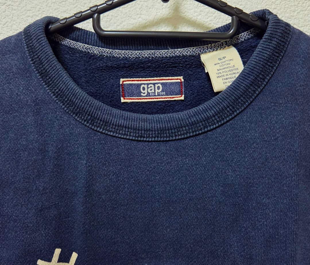 GAP オールドギャップ 80s スウェット 紺 Sサイズ 希少品