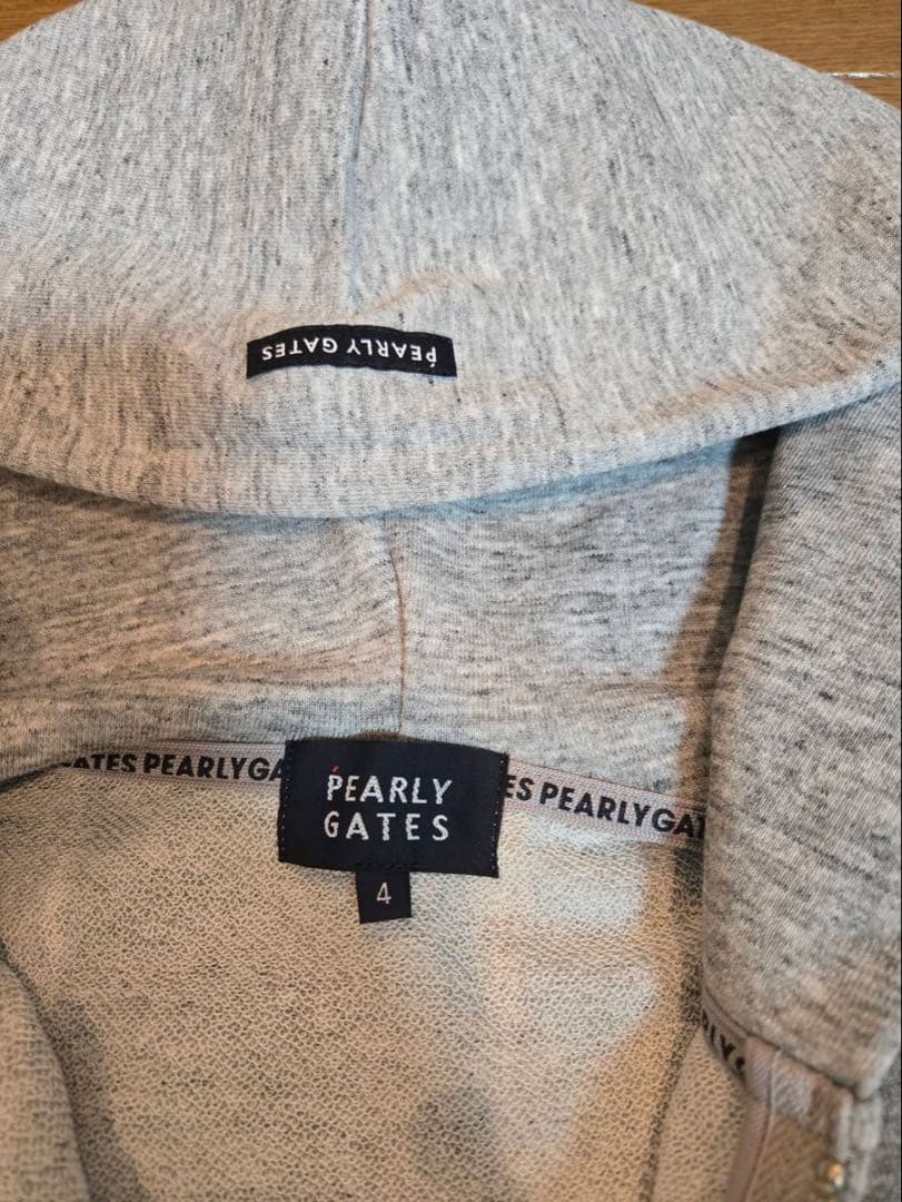 PEARLY GATES フルジップフーディ23AW TEXBRID TOP