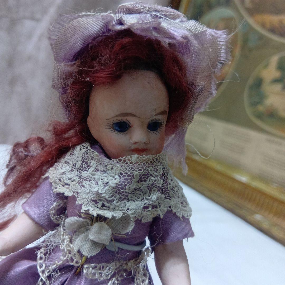 ♥フランスからやって来た美しい　アンティークビスクドール　ミニョネット♥