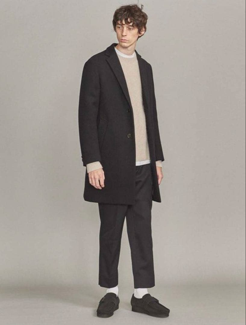 ユナイテッドアローズ　チェスターコート 黒