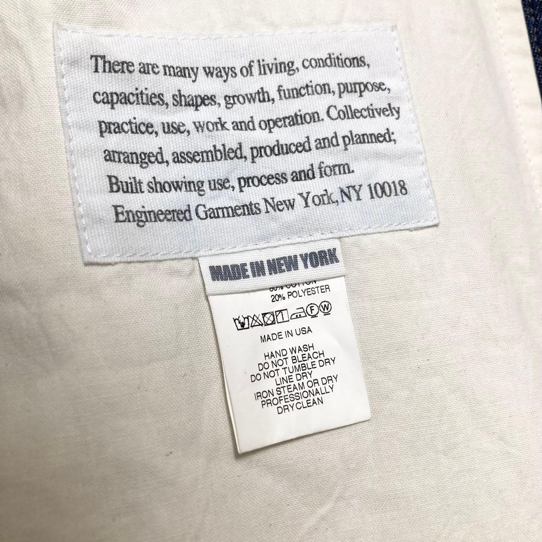 Lサイズ！ENGINEEREDGARMENTS フローラルエンブロイジャケット