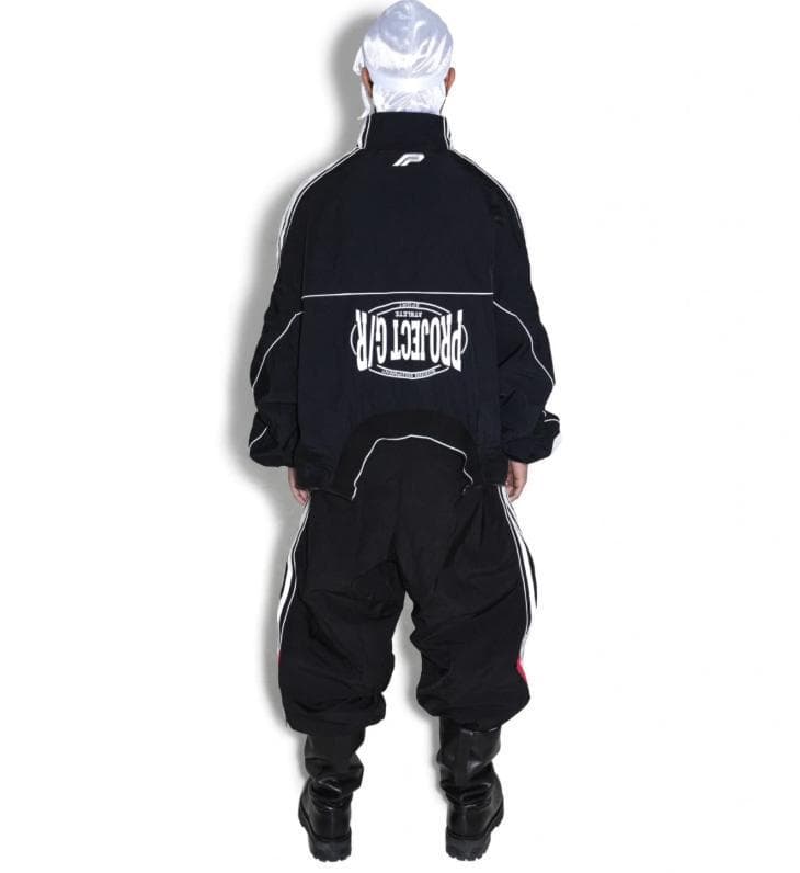 PROJECT gr ナイロントラックパンツ　25ss#