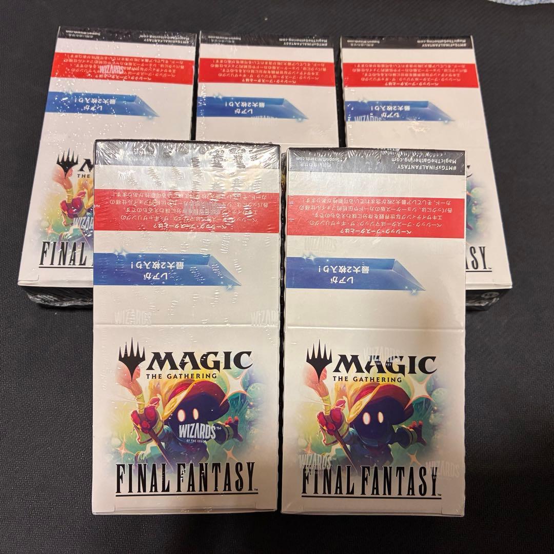 ファイナルファンタジー　ベーシックブースター 5box シュリンク有