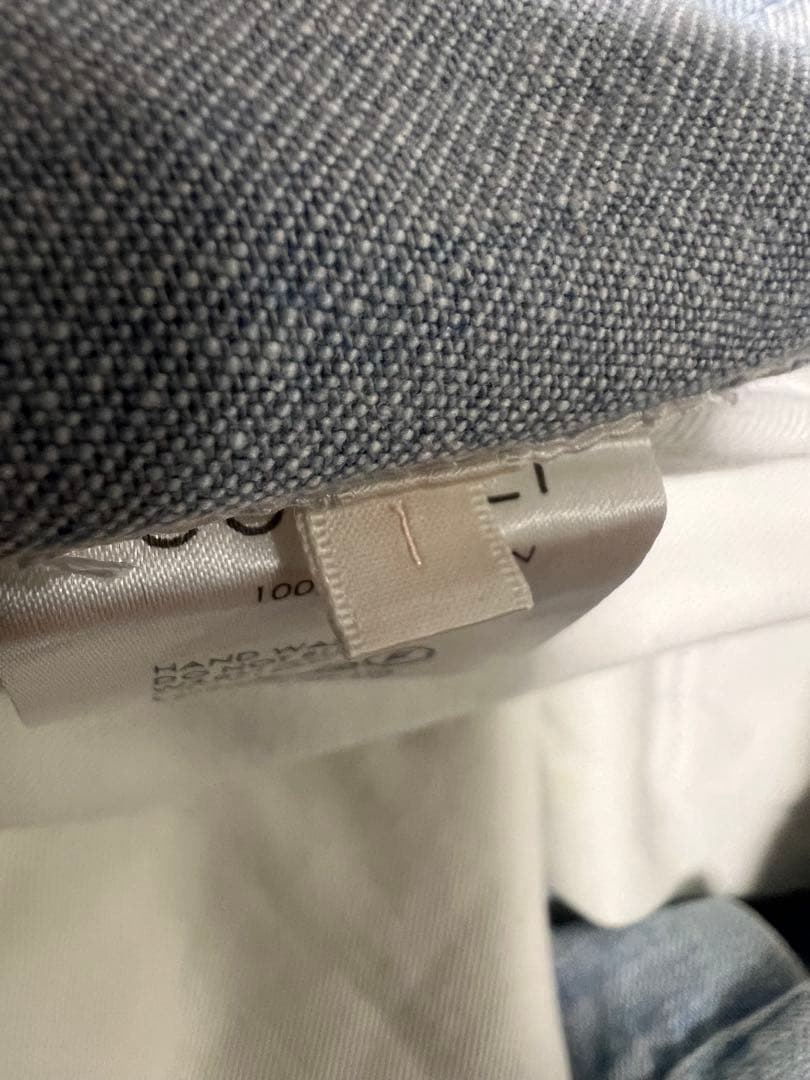 comoli ベルテッドデニム 1訳あり