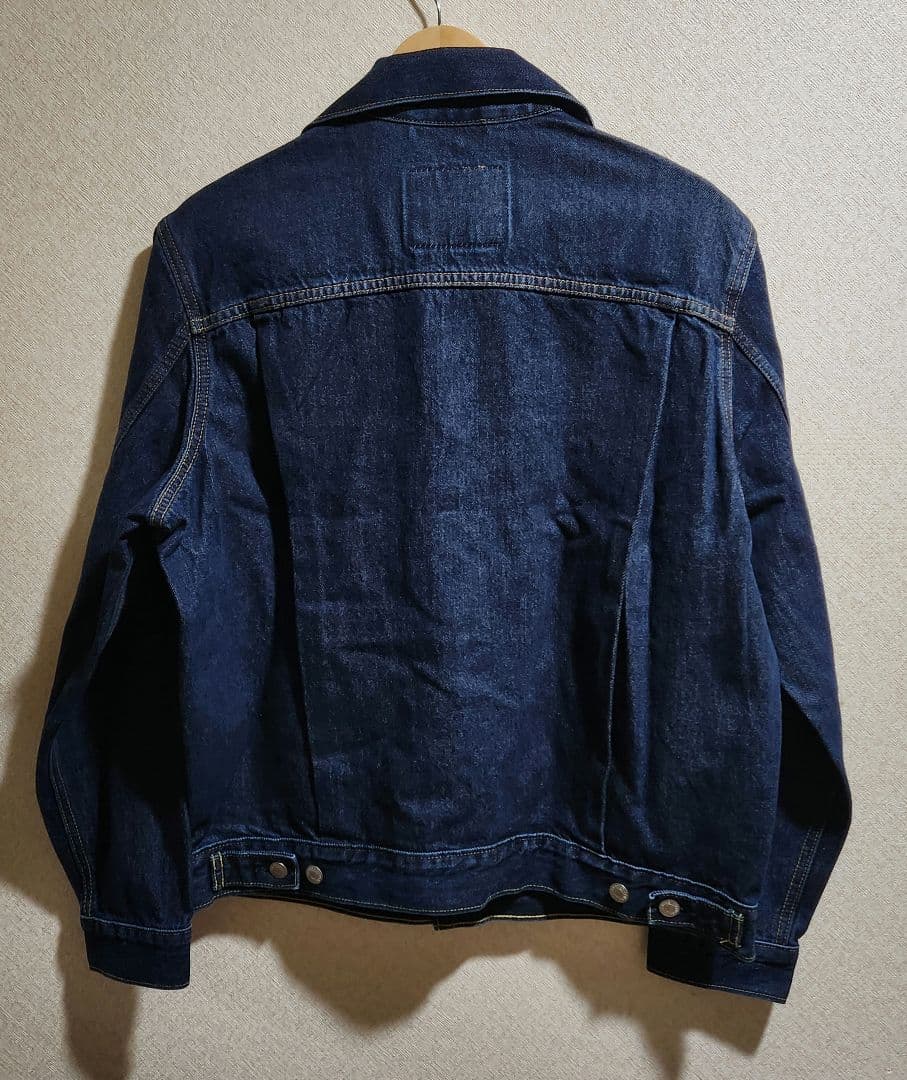 リーバイス 2ND トラッカーJKT L 501 セットアップ 濃紺 W34