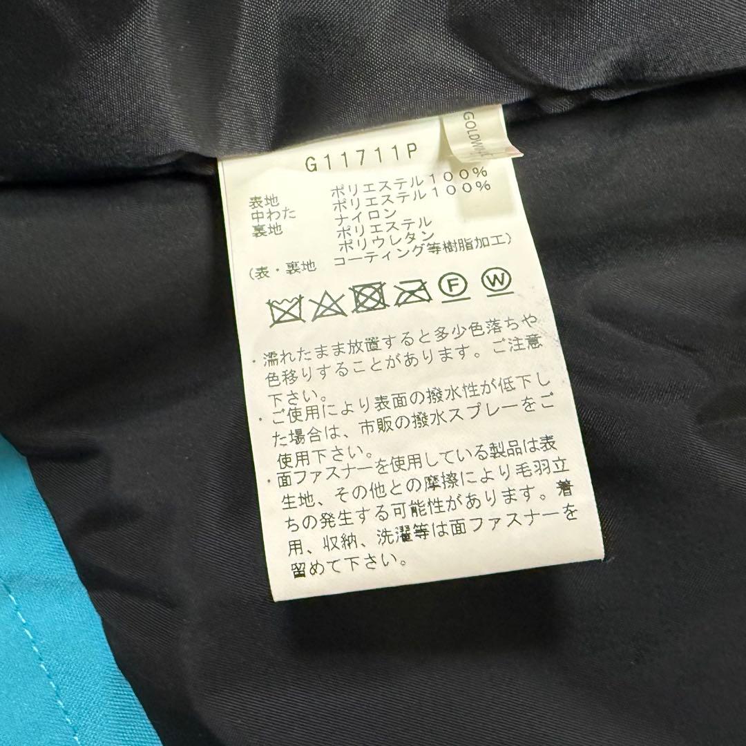 GOLDWIN 雪柄 中綿 スキー スノボジャケットL【E-69】