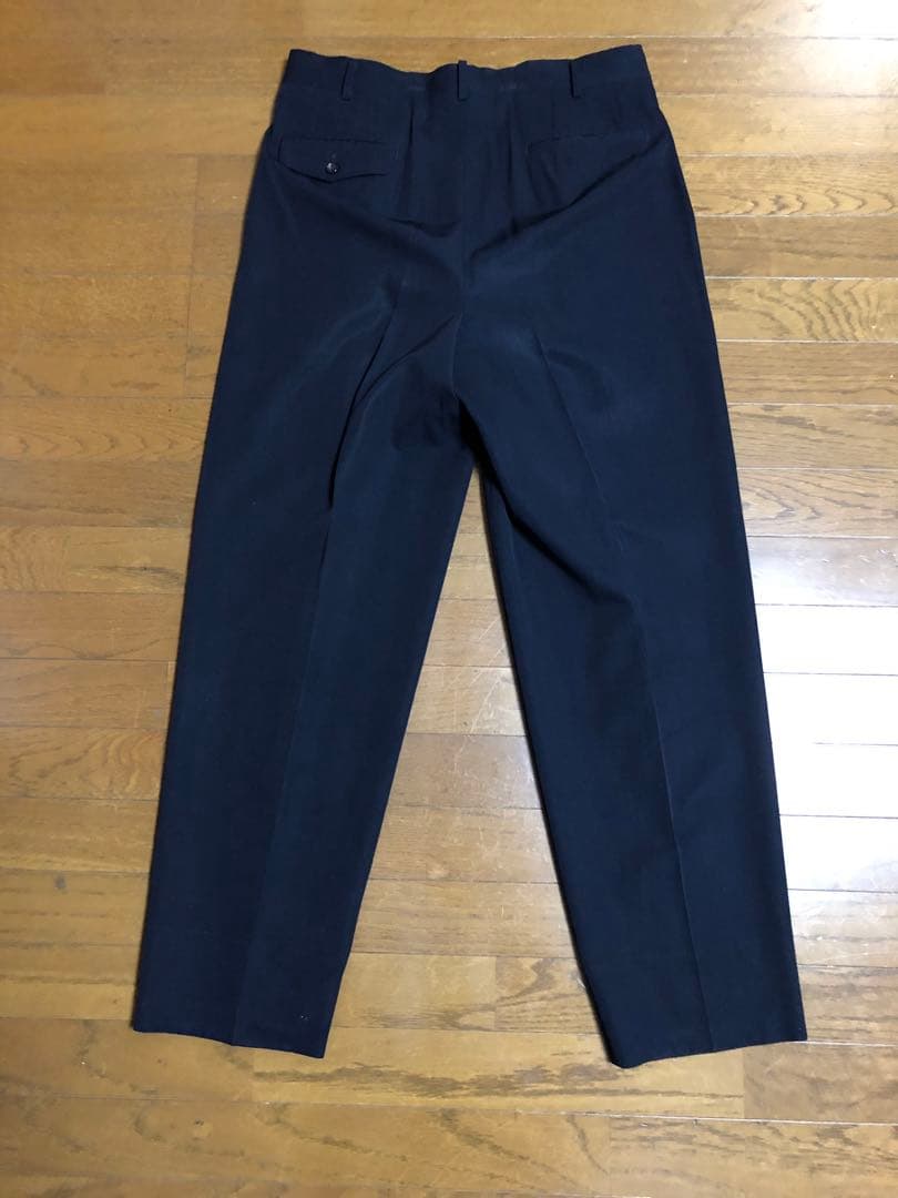 COMME des GARCONS HOMME ウールギャバセットアップネイビー