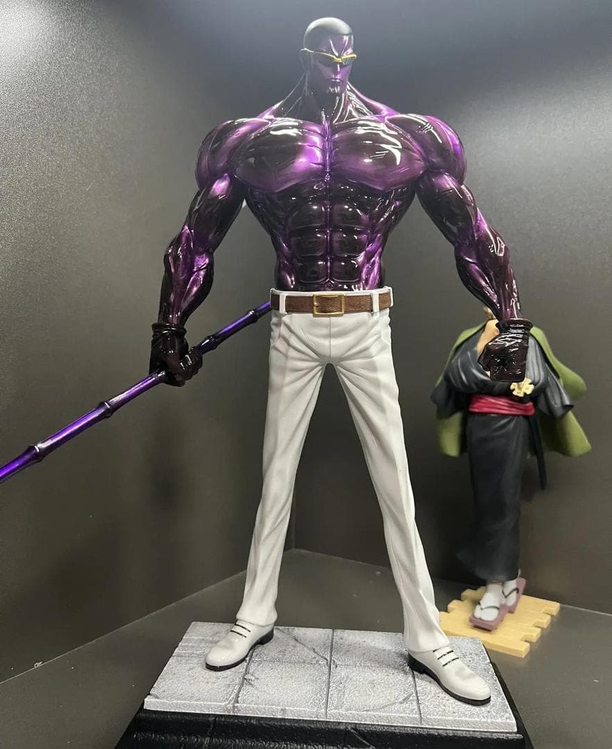 ワンピース 武装色 鬼竹のヴェルゴ ガレージキット フィギュア pop