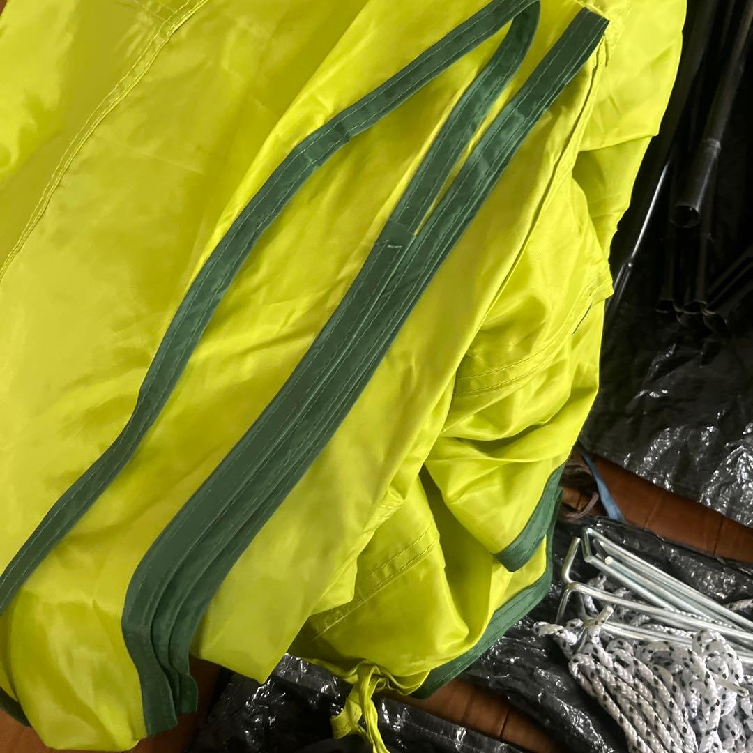 コールマン パーティーシェード 300 ライムグリーン サイドウォール付 タープ